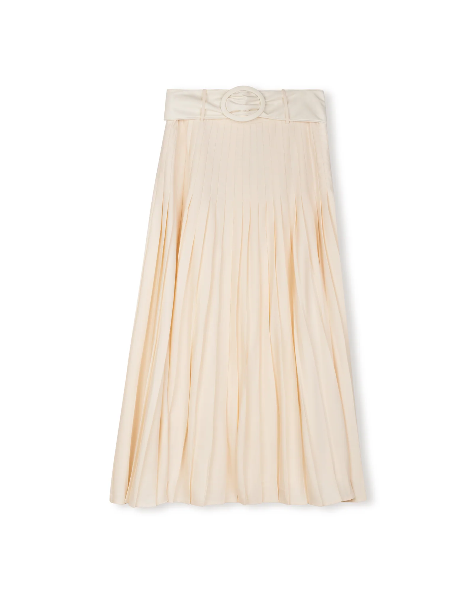 Thin Flowy Pleated Skirt