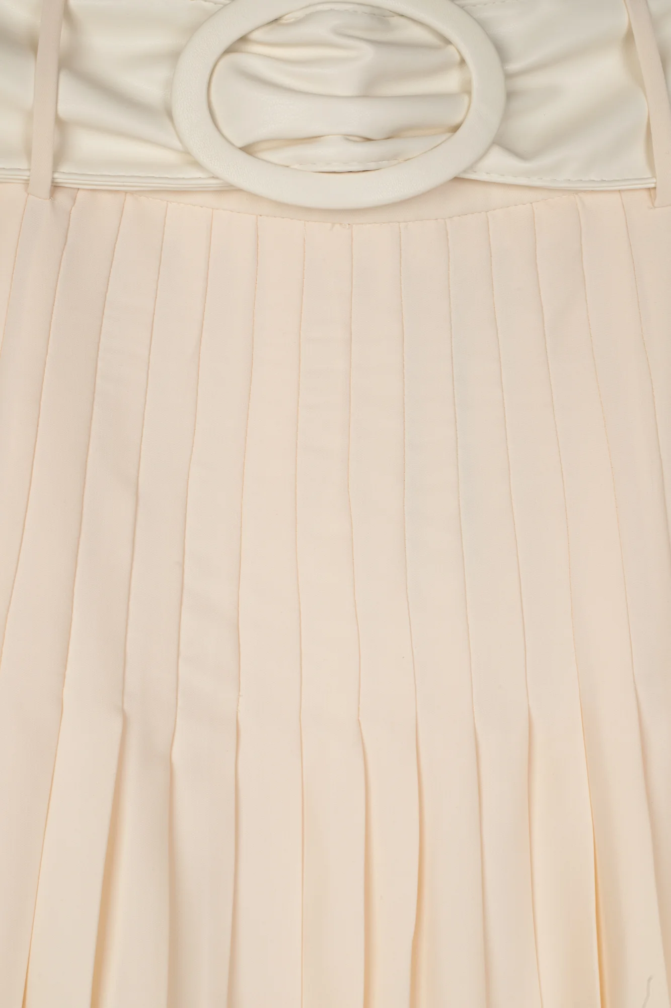 Thin Flowy Pleated Skirt - Image 4