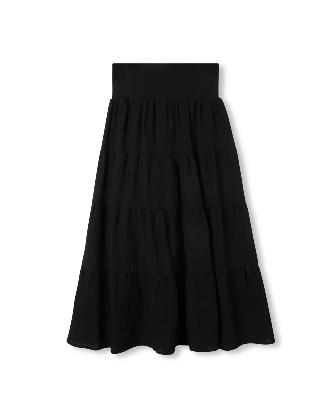 Tiered Tissue Maxi Skirt - Image 2