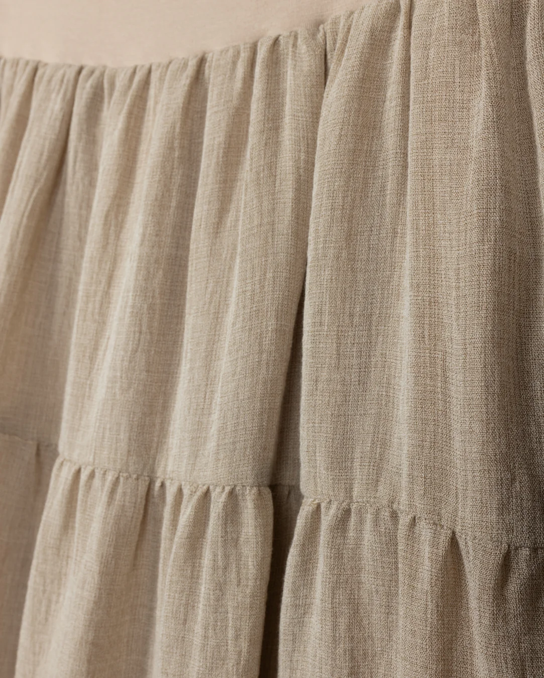 Tiered Tissue Maxi Skirt - Image 4