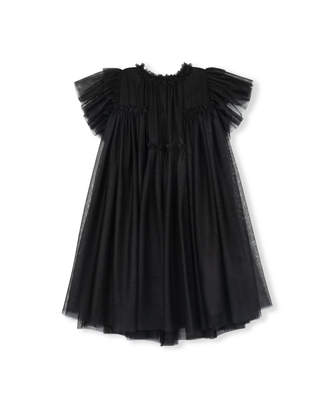 Tulle Tiered Gown