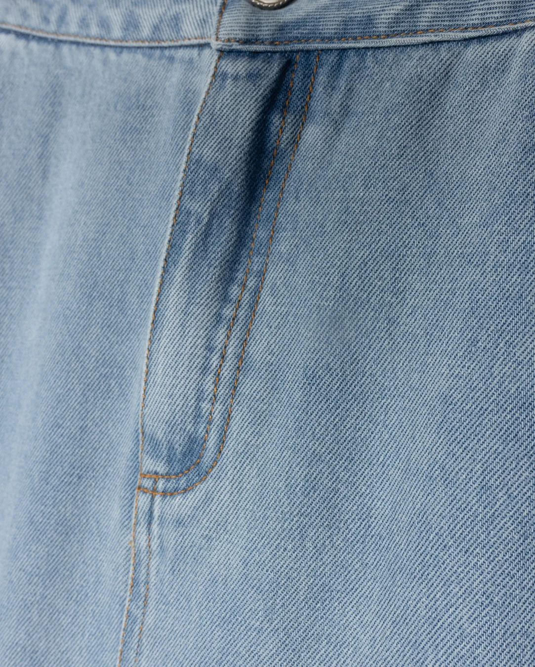 Washed Denim Skirt - Image 4