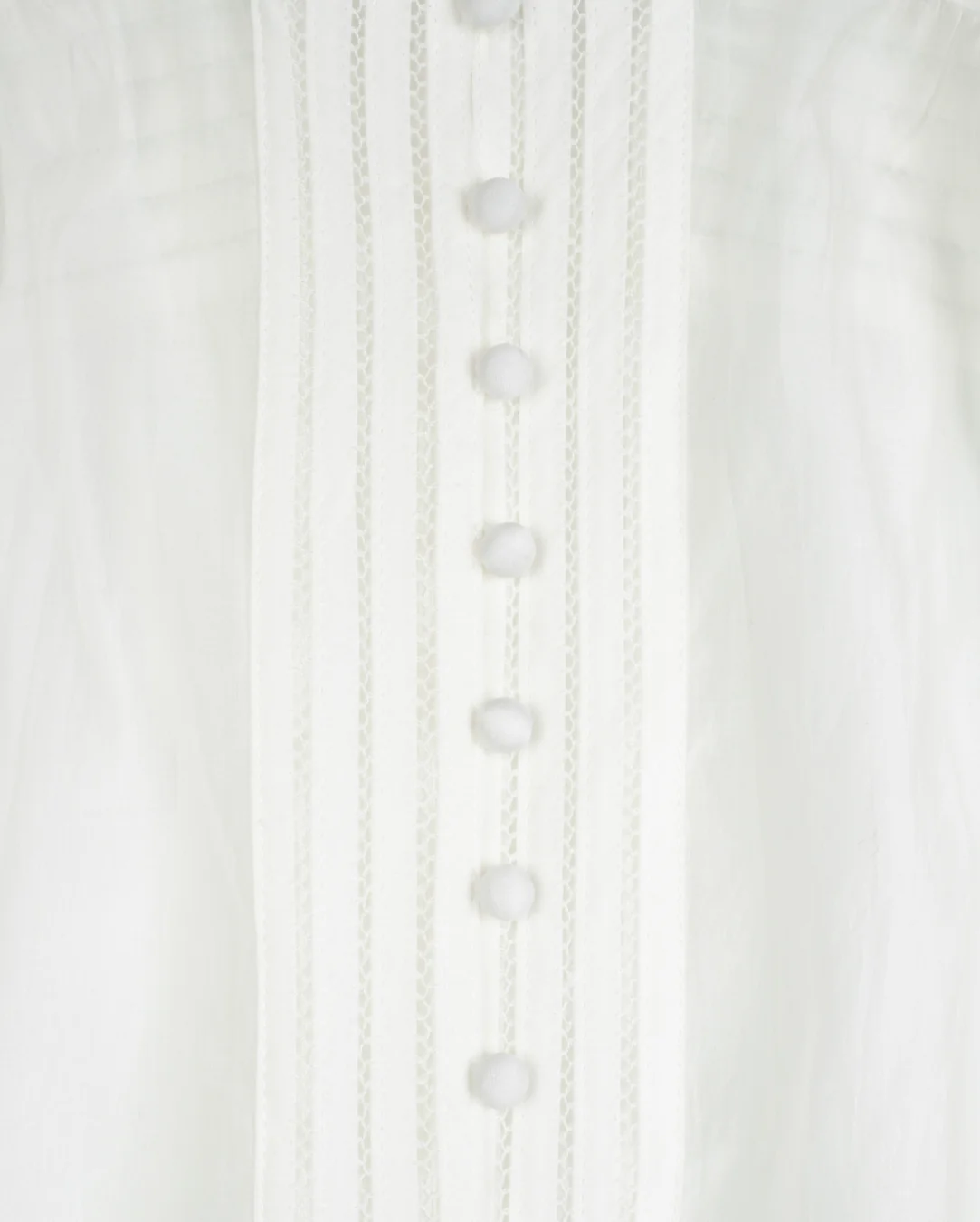 White Thin Blouse - Image 2