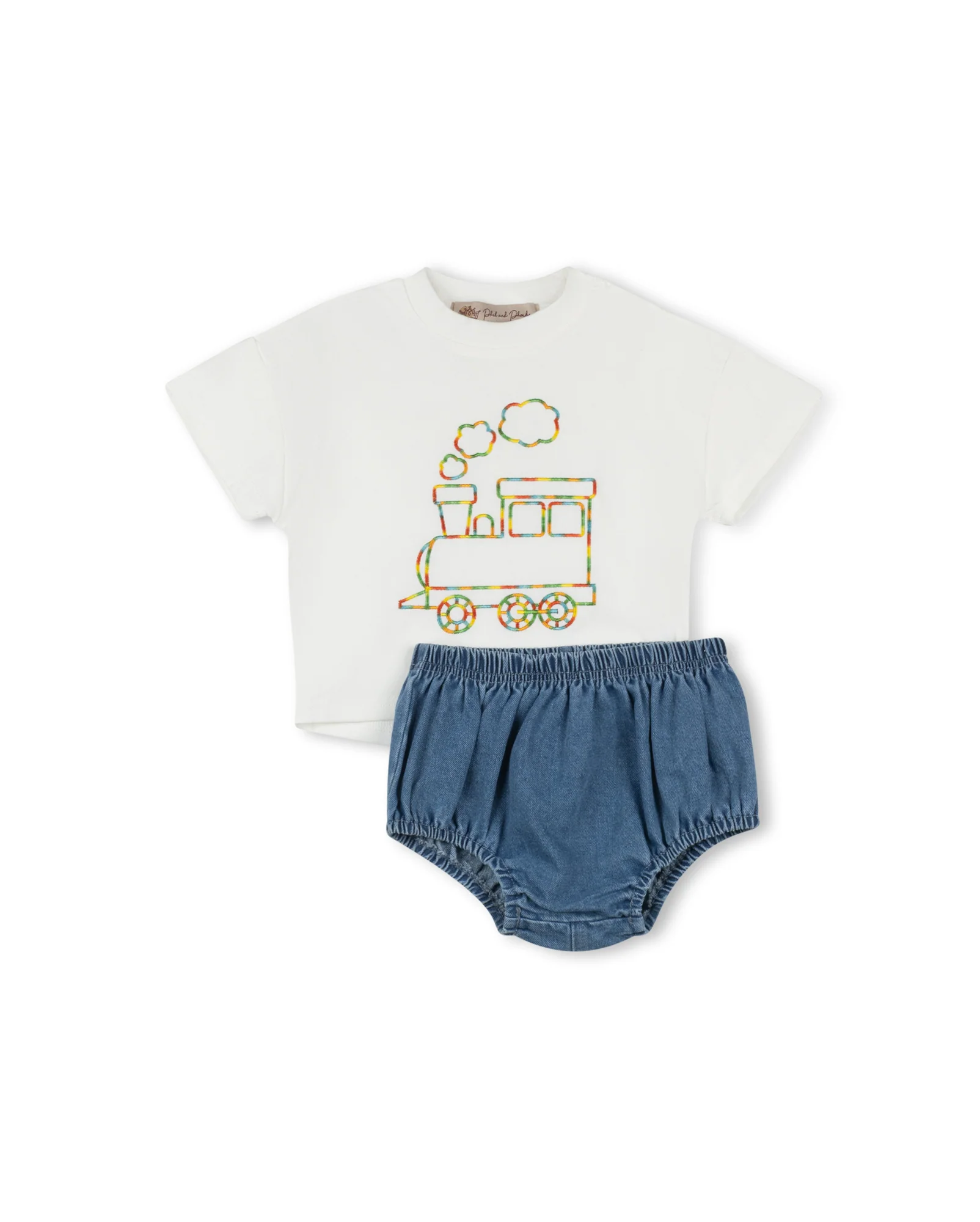 Zuri Train Tee And Bloomers